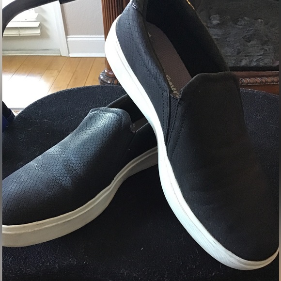 🌻DR.SCHOLL’S Sz 9 BLACK FAUX LEATHER BE ENERGIZED SHOES - Picture 7 of 8